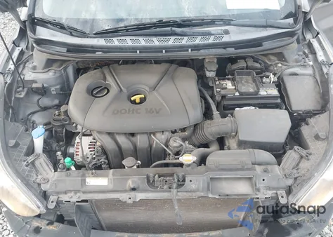 2012 Hyundai Elantra Gls из США, поврежденный, VIN 5NPDH4AE7CH105363